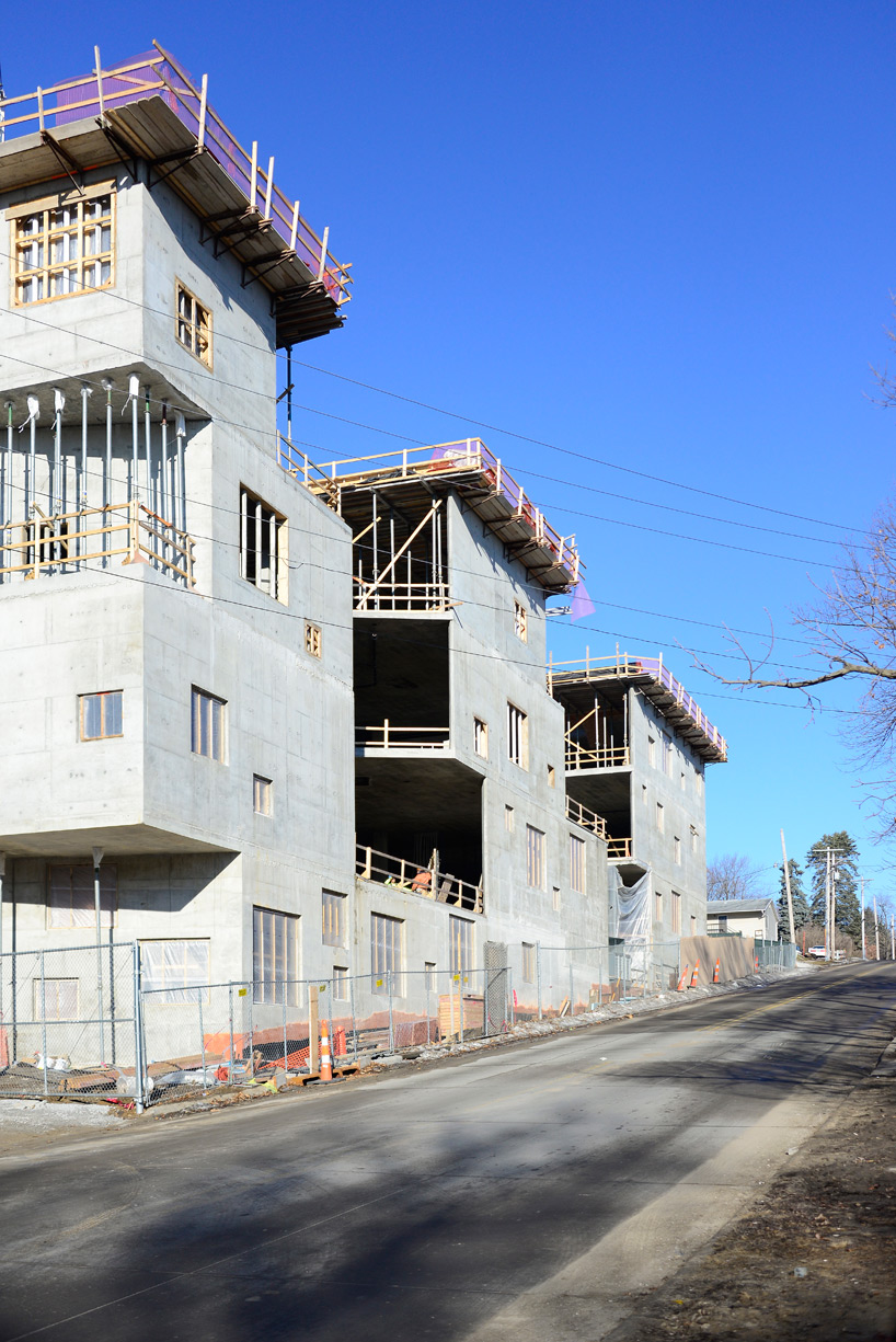 iowa university topping out steven holl architects designboom