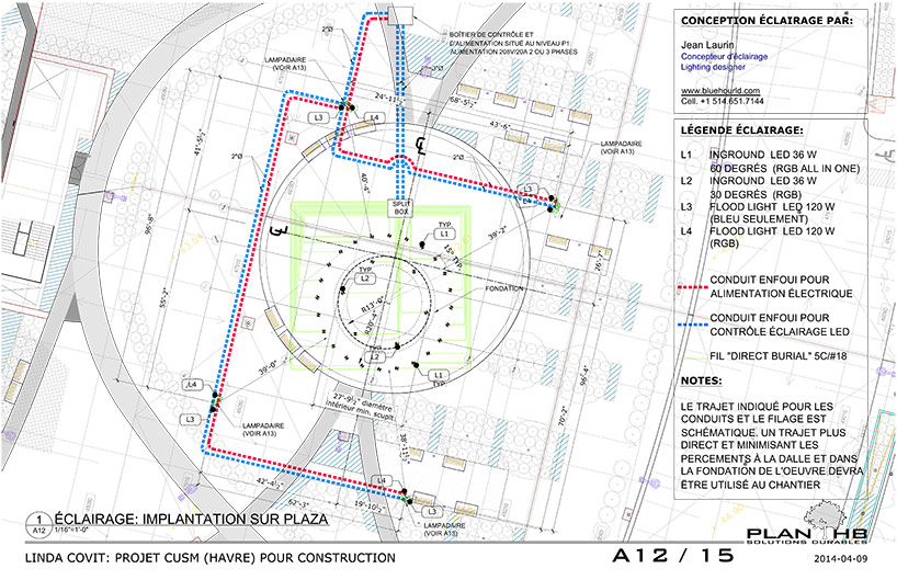 linda covit forms havre sculpture out of slender aluminum bands