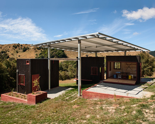 welcome shelter at longbush ecosanctuary opens in new zealand