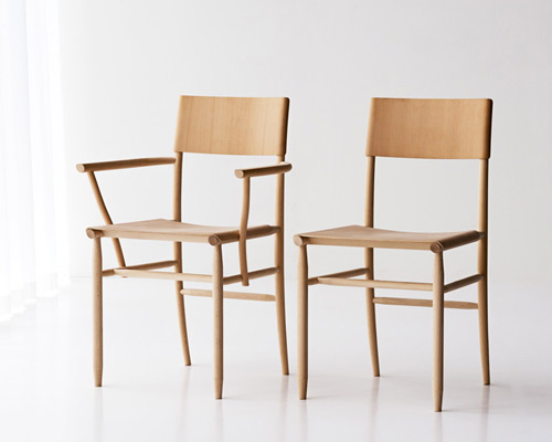 david ericsson creates beech madonna chair for gärsnäs