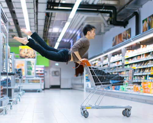 mickael jou's gravity-defying dance series captures ballet mid-move