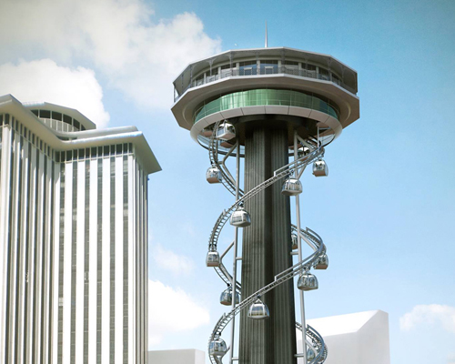 double gondola-featuring tricentennial tower proposed for new orleans