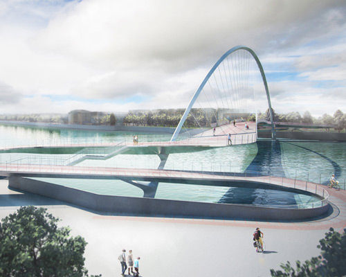 shortlist of four unveiled for london's nine elms bridge competition