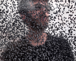 nuées by studio millimètre visualizes immaterial ideas of human nature