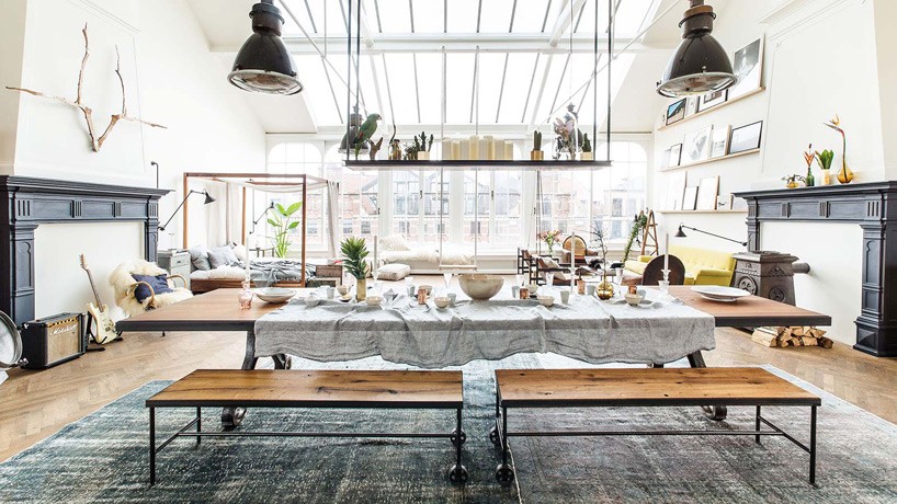 the playing circle curates refined furniture collection in the loft showroom