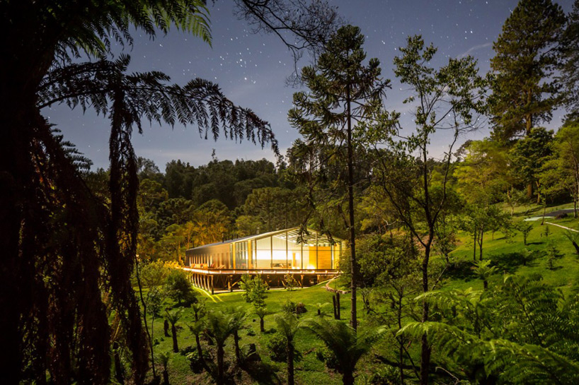 studio MK27's mororo house in brazil is surrounded by nature