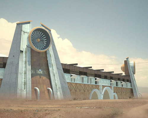 daniel welham proposes the vault, a post-apocalyptic mining community