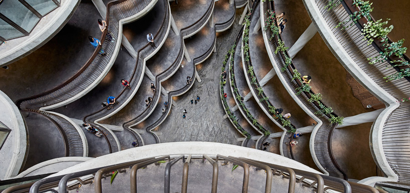 thomas heatherwick studio learning hub nanyang technological university singapore designboom
