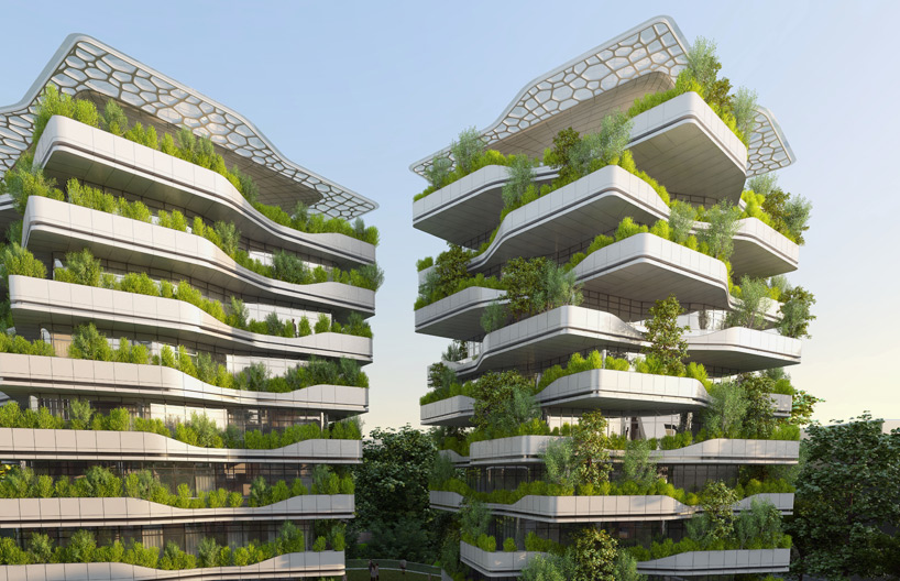 kiến trúc vincent callebaut citta della scienza rome thành phố khoa học thiết kế