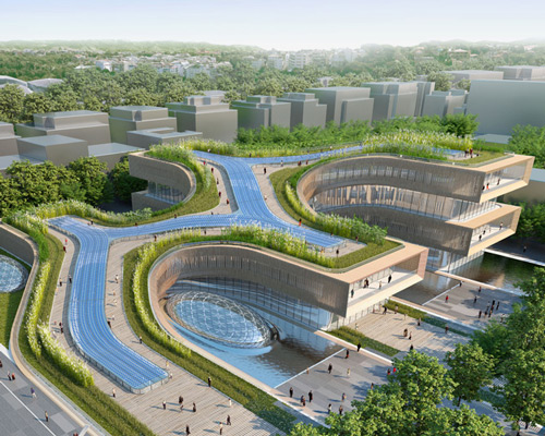 vincent callebaut masterplans a self-sufficient city of science in rome