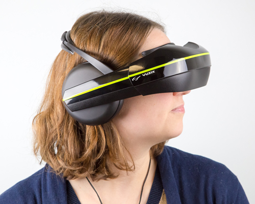 virtual reality vuzix Iwear 720 video headphones announced at 2015 GDC