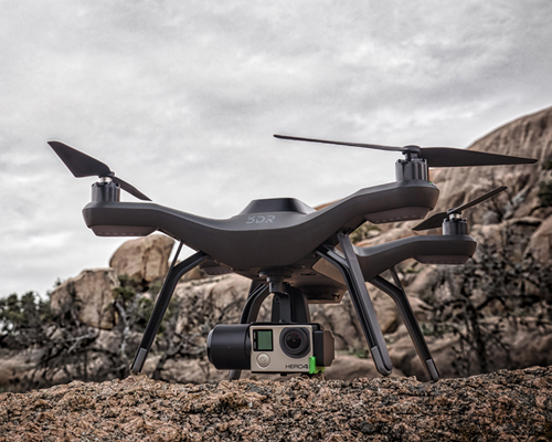 3D robotics solo drone's auto pilot feature enables creative capturing