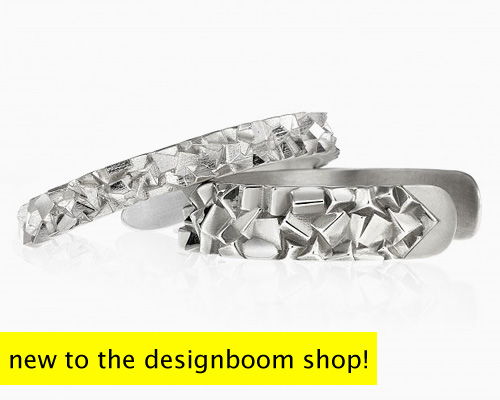 maia cuff by NVM design, now on the designboom shop!