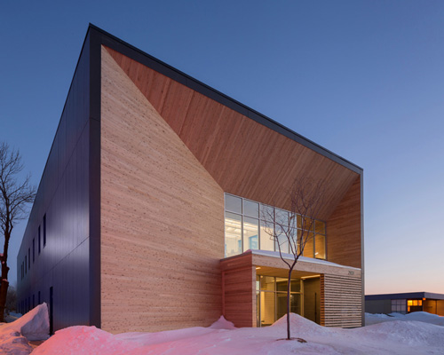 STGM architects builds a sustainable office block in quebec