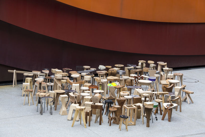stools by yaacov kaufman at design museum holon