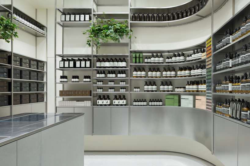 aesop midtown japan torafu architects designboom 