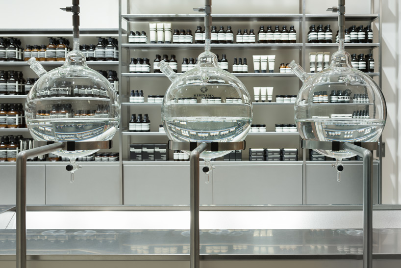 aesop midtown japan torafu architects designboom 