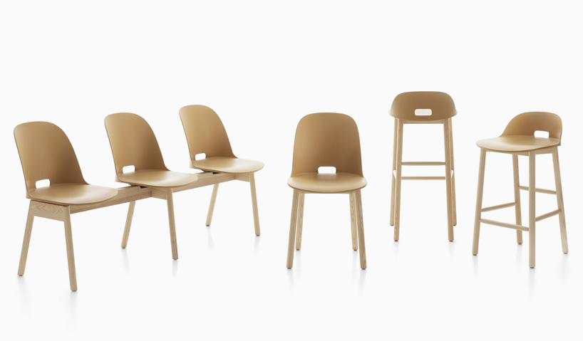 jasper morrison conceives alfi seating collection for emeco