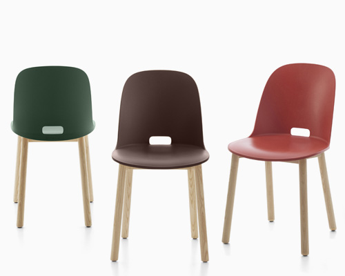 jasper morrison conceives alfi seating collection for emeco