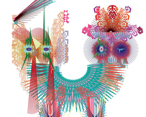 body language by aya kawabata imagines designers as colorful creatures