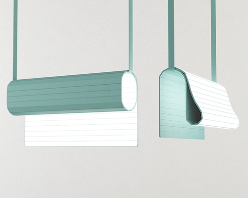 bina baitels OLED recto-verso lamp collection at milan design week 2015
