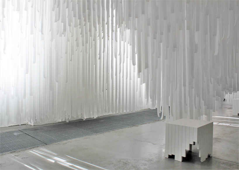 Snarkitecture uses steel and mirrors for COS pop-up store