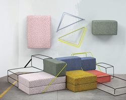 lovethesign rodolfo modular seating system shown at milan design week