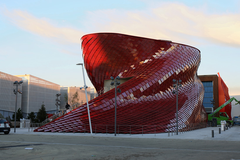 expo milano 2015 site visit final construction designboom