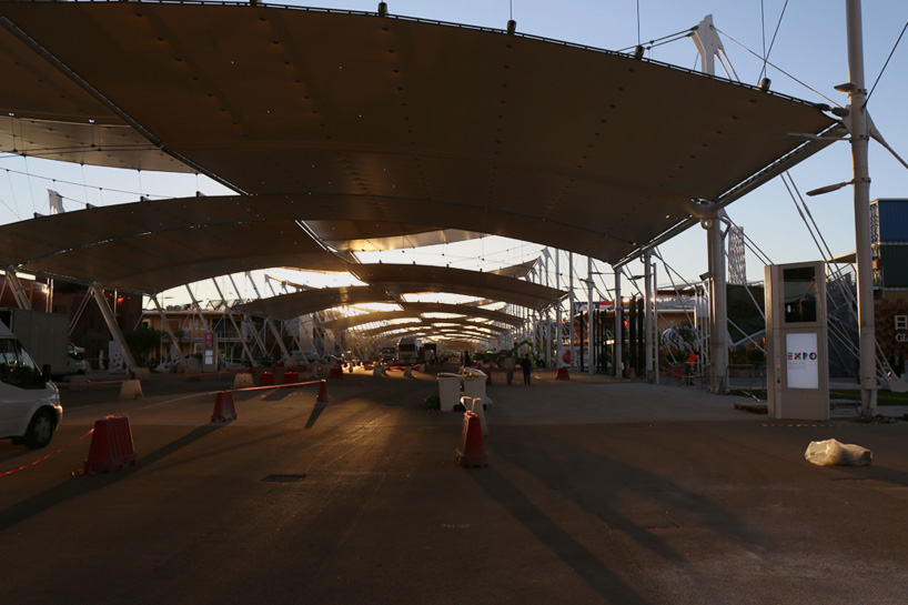 expo milano 2015 site visit final construction designboom
