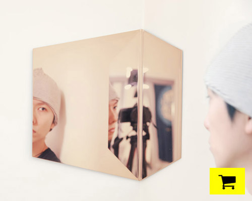 HCWD studio's HEX mirror, new to the designboom shop!