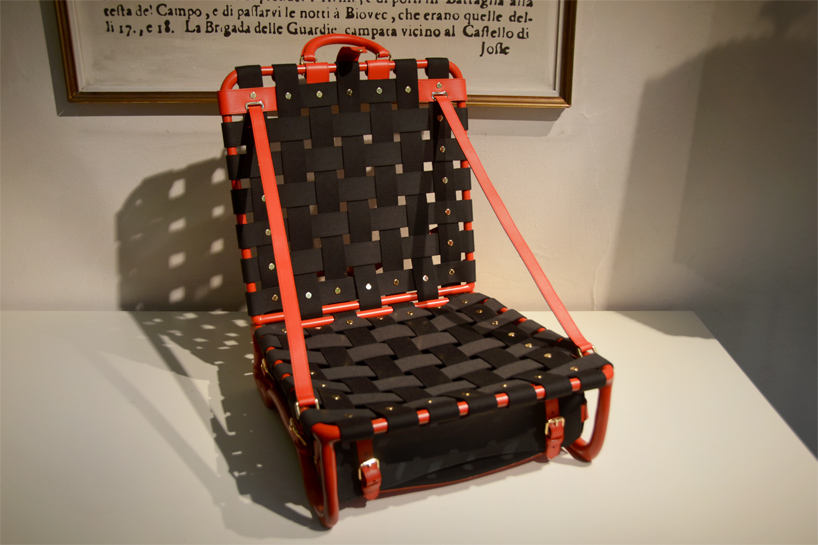 360 view of Louis Vuitton Concertina Chair 3D model - 3DModels store