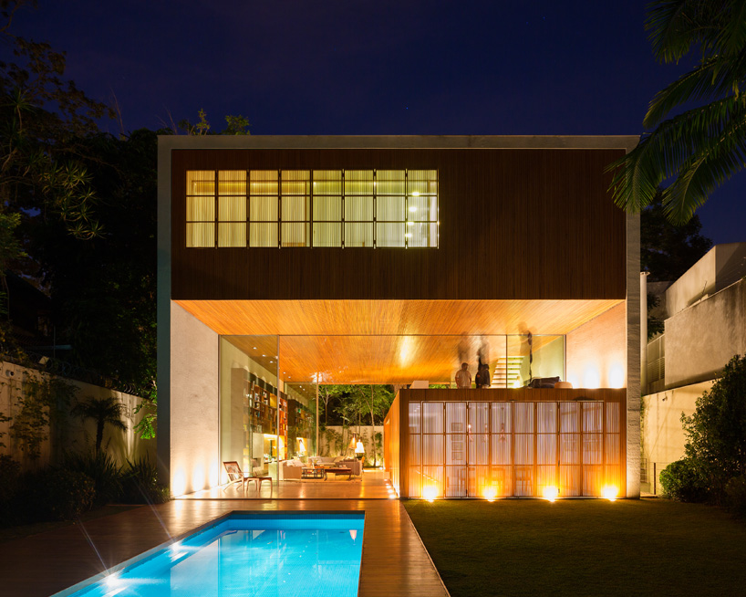 studio MK27 contains tetris house within an intimate timber-clad box