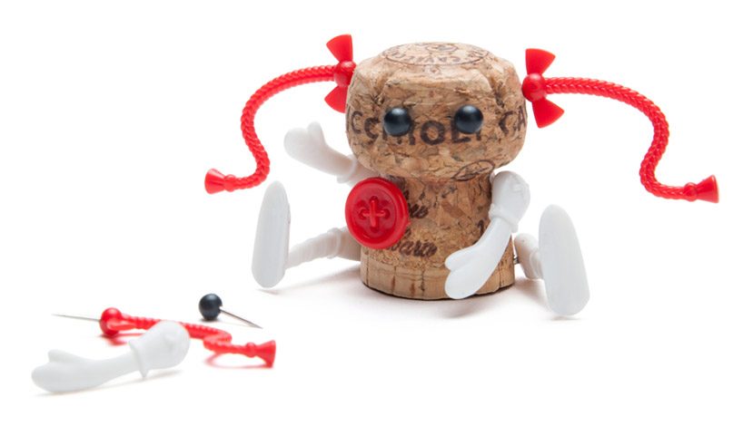 whimsical classic toys corkers by reddish studio for monkey business