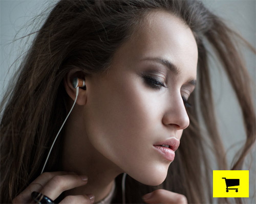 meze handcrafted wood earbuds, new on the designboom shop!