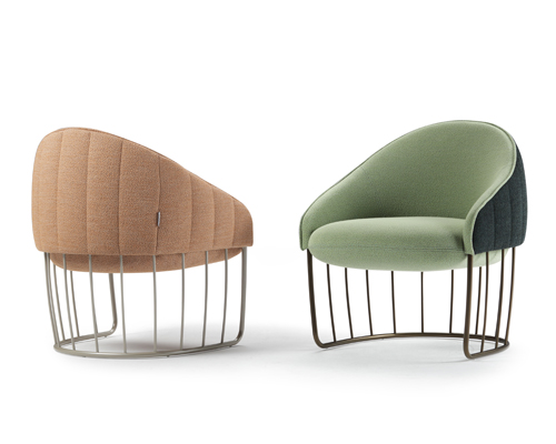 note design studio's tonella chair for sancal is ideal for hotel + contract spaces