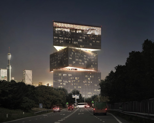 OMA's stacked RAI amsterdam hotel given the go ahead