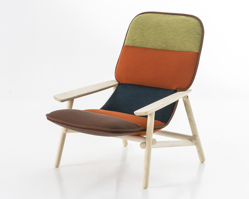 patricia urquiola's lilo chair for moroso references 1950 scandinavian modernism