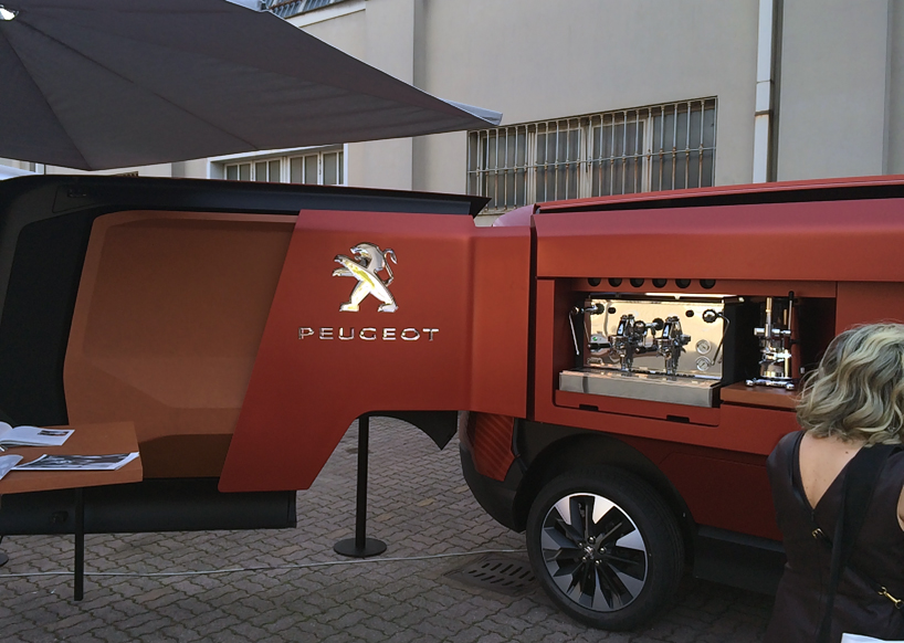  peugeot food truck pone el restaurante sobre ruedas para la expo mundial
