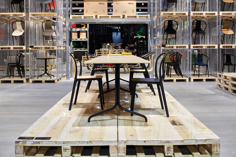 vitra exhibition design schemata milan designboom