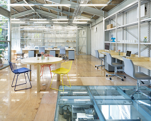 schemata architects' tokyo spaces for blue bottle coffee