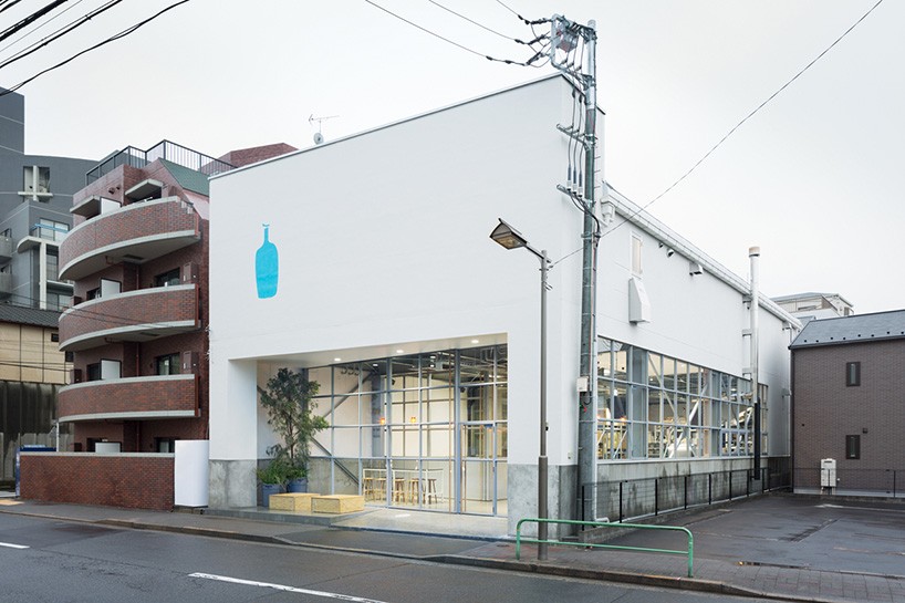 schemata architects' tokyo spaces for blue bottle coffee