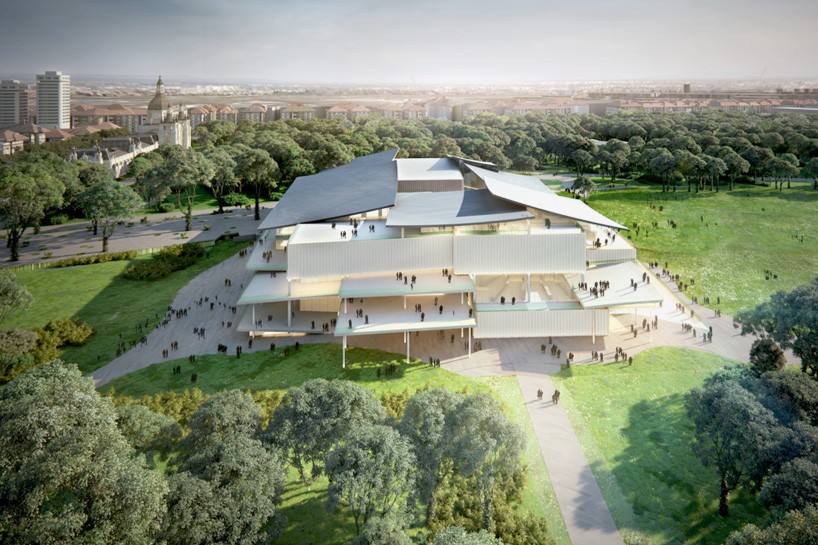 snøhetta sanaa new national gallery ludwig museum in budapest designboom