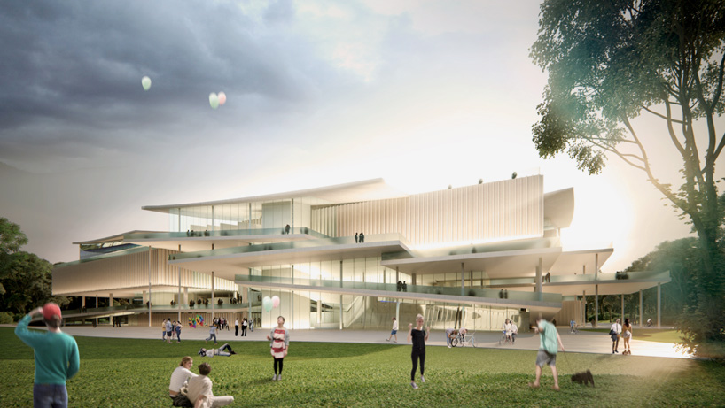 snøhetta sanaa new national gallery ludwig museum in budapest designboom