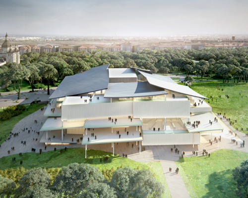 snøhetta + SANAA tie for first place in budapest museum competition