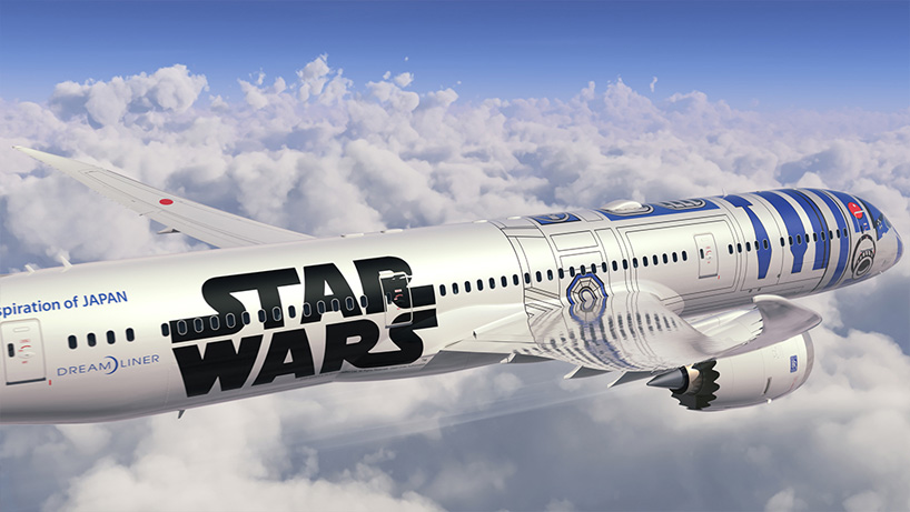 ANA's star wars themed R2-D2 aircraft to take passengers far, far away
