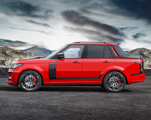 startech pickup range rover debuts at 2015 auto shanghai show