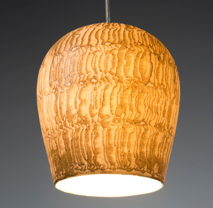 at spazio rossana orlandi during milan design week 2015, studio floris wubben develops a unique interpretation of ceramic craft and design through a semi-industrial machine he has constructed himself.