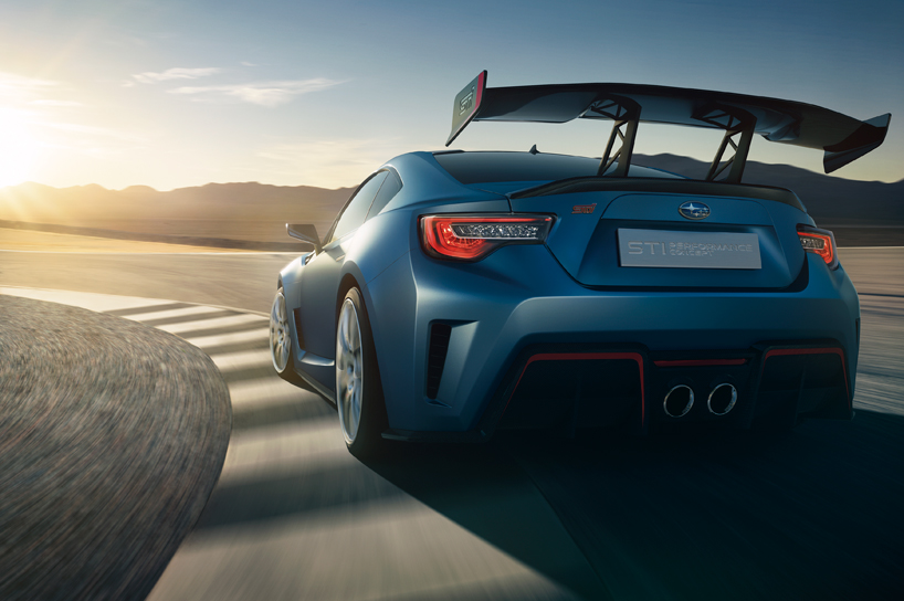 Subaru BRZ STI Performance Concept Unveiled At 2015 New York Auto Show