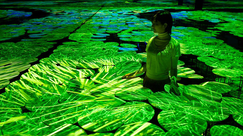 teamlab's immersive installations infill the japan pavilion for expo milan 2015