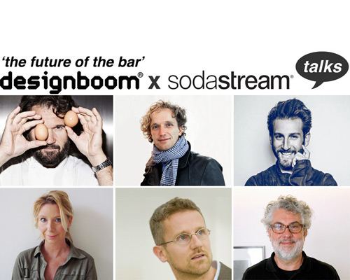 the future of the bar: designboom x sodastream talks during milan design week 2015